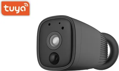 Produktbild von BOT Smart Outdoor IP/WiFi Kamera mit Akku A7 schwarz