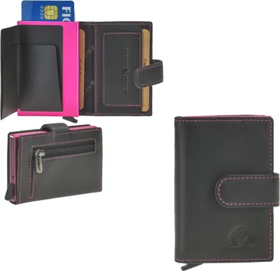 Produktbild von Greenburry Nappa Kreditkartenetui RFID Schutz Leder 7 cm
