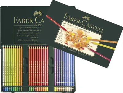 Produktbild von FABER-CASTELL Buntstifte POLYCHROMOS 60er Metalletui