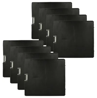 Produktbild von vhbw 8x Aktivkohlefilter kompatibel mit Miele DA 6996 W, DA 6086 W, DA 60x6 W, DA 6796 W, DA 6096 W, DA 6998 W Dunstabzugshaube - 34 x 31 x 2,2 cm