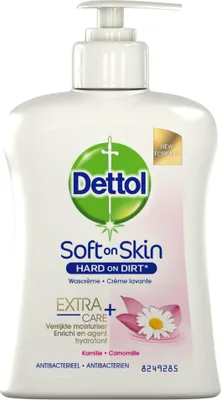 Obrázok produktu pre Dettol Mydlo na ruky Antibakteriálne hydratačné harmančekové 250 ml - 1 tyčinka