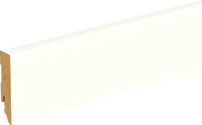 Produktbild von Neuhofer Fußleiste 240 cm 70 x 19 mm weiß