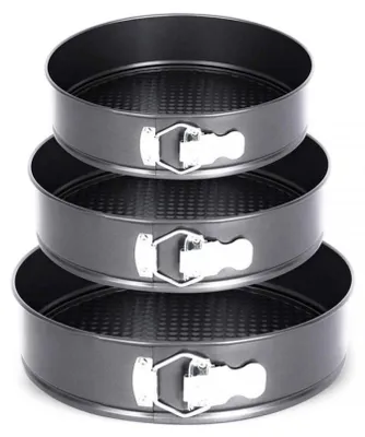 Produktbild von Elitehoff Kuchenformen Backformen 3 Stk. 20/22/24cm 41772