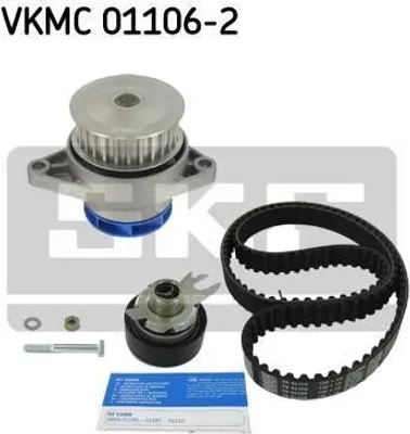 Produktbild von SKF VKMC 01106-2 Zahnriemensatz + Wasserpumpe für VW GOLF III (1H1) Polo Schrägheck (6N1) GOLF III Variant (1H5) Caddy II Kastenwagen (9K9A) für SEAT