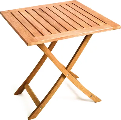 Produktbild von Merxx Klapptisch Eukalyptus geölt 70 x 70 x 74 cm