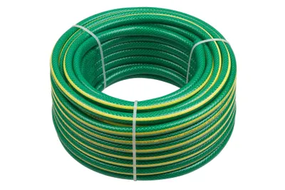 Produktbild von Meister Gartenschlauch Kreuzgewebe 1/2 Zoll, 20 m, Bewässerungsschlauch, Garten