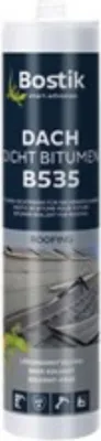 Produktbild von Bostik B535 Dach Dicht Bitumen Universaldichtstoff 300ml Kartusche schwarz