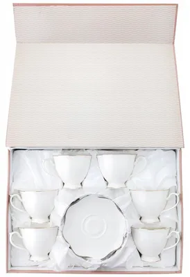 Image de Service à thé Florina Liric, 12 pièces, porcelaine, 220 ml, pour 6 personnes