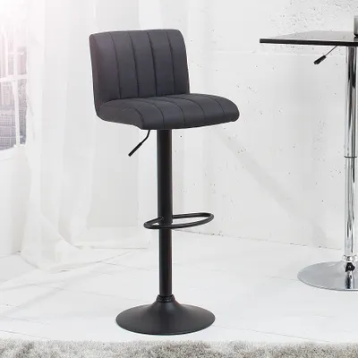 Produktbild von NO_Angesagter Design Barhocker PORTLAND vintage grau Barstuhl Hocker Tresenstuhl