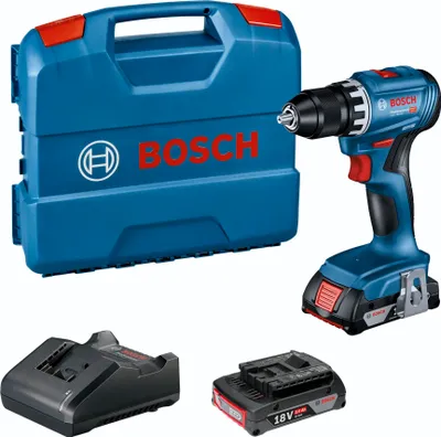 Produktbild von BOSCH Professional GSR 18V-45 Akku-Schrauber-Set 18,0 V, mit 2 Akkus