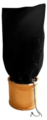 Produktbild von Winterschutzhaube für Pflanzen, Frostschutzhaube, Abdeckhaube für Pflanzen, Pflanzenschutzhaube, Schwarz, 120 cm x 180 cm