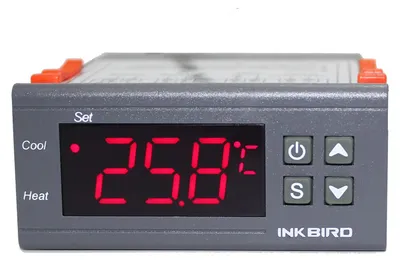 Image de Régulateur de température numérique, 2 relais, 220 V