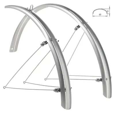 Produktbild von Wag Cristina 26´´ X 60 Mm Schutzblech-set Silber 26´´ Silber 26´´
