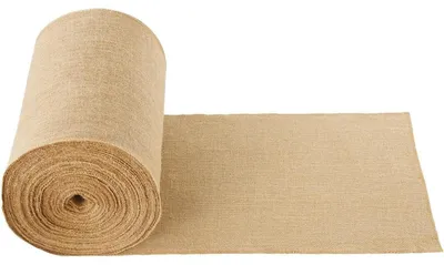 Produktbild von Jute Tischläufer Rolle 20cm x 20m Natur Braun Zuschneidbar