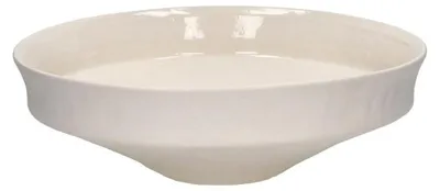 Produktbild von Pomax Tierno Schale aus Porzellan, Cremeweiß, Ø 27 x H 8,2 cm