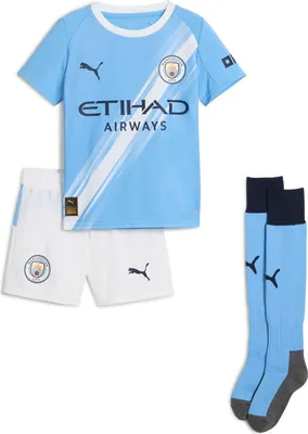 Produktbild von Puma MCFC Home Minikit - blau, Größe:98