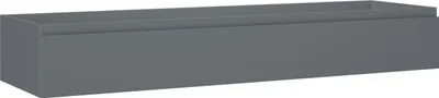 Produktbild von Mexen Orio Badezimmerschrank unter dem Waschbecken 160 cm, 1 Schublade, matt Graphit - 91A10-16023-1-BF66