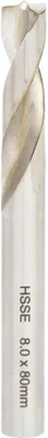 Obrázek produktu pro KS Tools 332.0108, Vrtačka, Rotace po směru hodinových ručiček, 8 mm, 80 mm, Hliník, Měď, Plast, Ocel, 3 cm