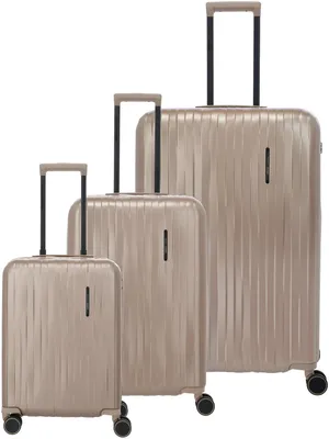 Produktbild von travelite Barbara Novelty 4W Trolley-Set L / M / S Satin Nude beige 75cm