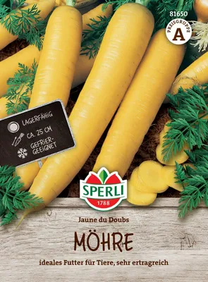 Produktbild von SPERLI Möhrensamen Jaune du Doubs Daucus carota 10-12 lfd. Meter