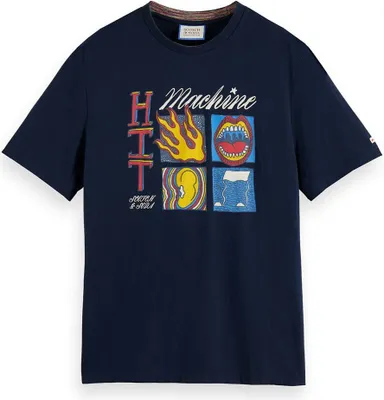 Produktbild von Scotch & Soda 174575 Kurzarm-t-shirt Blau XL Mann Blau XL