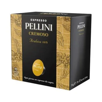 Produktbild von Kávové kapsle "Cremoso", 10ks, PELLINI, do kávovarů Dolce Gusto