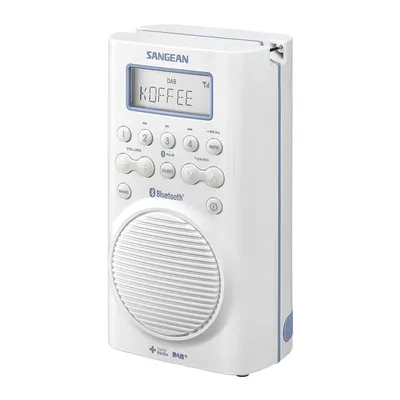 Zdjęcie produktu dla SANGEAN Radio tragb. DAB+/FM/RDS BT IP67 ws