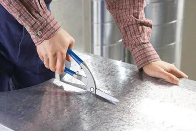 Produktbild von Eisenschere 350mm für die Metallbearbeitung