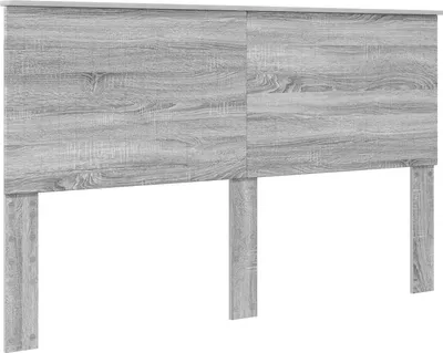 Zdjęcie produktu dla Zagłówek Szary Sonoma 160 cm Materiał drewnopochodny