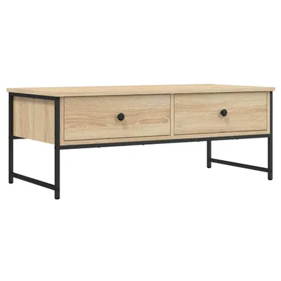 Produktbild von vidaXL Couchtisch Sonoma-Eiche 101x49x39,5 cm Holzwerkstoff