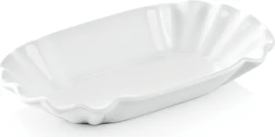 Obrázek produktu pro Miska na hranolky 20 x 11 x 3 cm bílá, porcelán