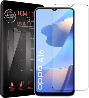 Immagine prodotto di 2x pellicola protettiva per OPPO A16 protezione dello schermo in vetro blindato del telefono cellulare
