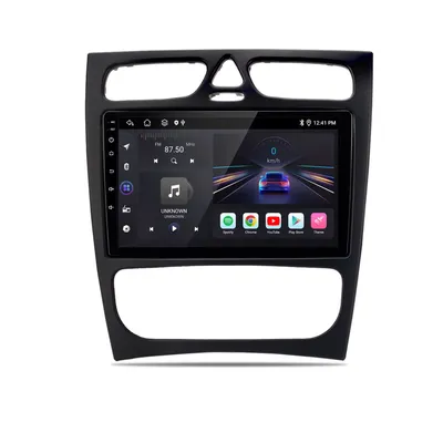Obrázok produktu pre Android13 carplay autorádio 4core GPS NAVI 2+32G Pre Mercedes Benz W209 1998-2004 DAB wifi BT