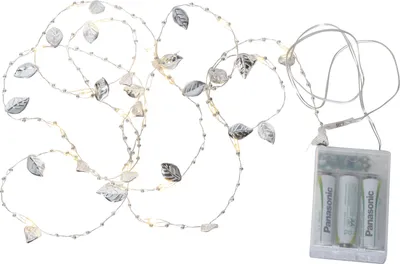 Produktbild von Star Trading 729-04, Leichte Dekorationskette, Silber, Ambiente, Kinderzimmer, Wohnzimmer, IP20, 6 h