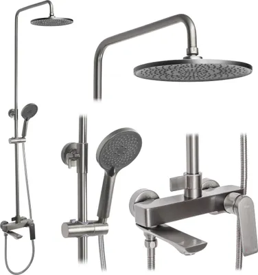 Immagine prodotto di Set Doccia Rea Avalon Titanium