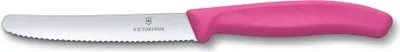 Produktbild von Victorinox Tomatenmesser Swiss Classic Wellenschliff pink 11 cm