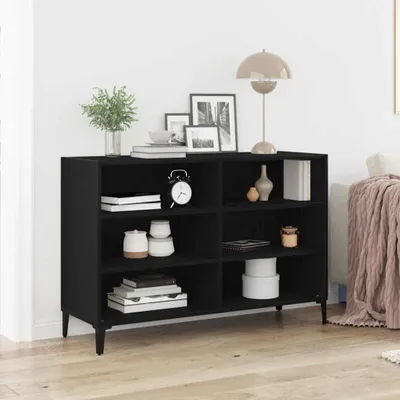 Zdjęcie produktu dla vidaXL Kredens o wyglądzie czarnego dębu 103,5 x 35 x 70 cm materiał drewnopochodny