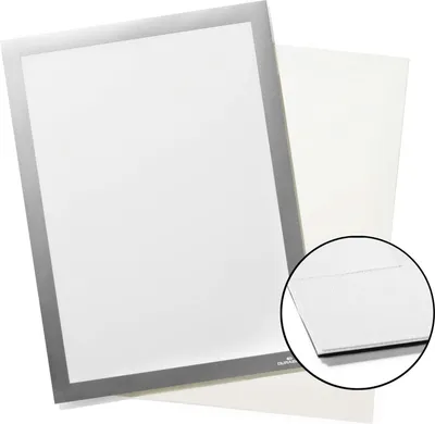 Zdjęcie produktu dla DURABLE Ramka informacyjna DURAFRAME GRIP® A4, Srebrny, 496823