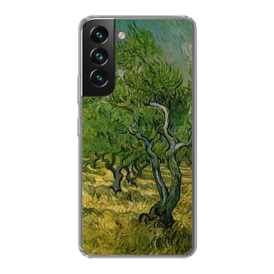Produktbild von MuchoWow® Handyhülle Schutzhülle Hülle für Samsung Galaxy S22 Plus Olivenhain - Vincent van Gogh Silikon Softcase Handy Hülle - Schutzabdeckung