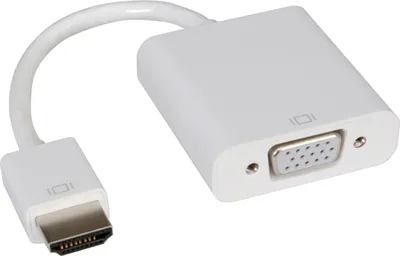 Produktbild von ROLINE HDMI-VGA Adapterkabel, HDMI ST / VGA BU, 0,15 m