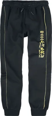 Produktbild von Pokémon Trainingshose Herren Pikachu - Outline schwarz S