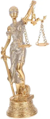 Produktbild von Griechische Gerechtigkeitsfigur, Bronze, für Anwälte, Dekoration