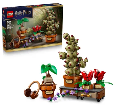 Obrázek produktu pro LEGO Harry Potter Rostliny z hodiny bylinkářství v Bradavicích, Sada na stavění, 12 rok/roky, Plast, 817 kusů, 969 g