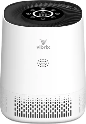 Produktbild von Kompakter Luftreiniger HEPA H13 Aktivkohle 6-stufig CADR 100 m³/h für 15 m² leise 25 dB WLAN App USB-C entfernt Staub Pollen Tierhaare