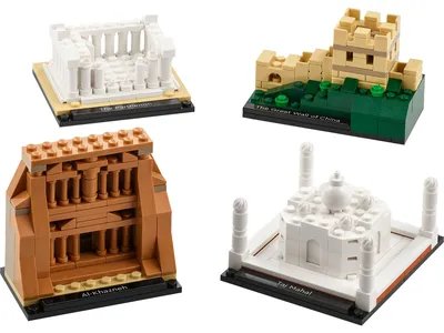 Zdjęcie produktu dla LEGO Promocja | Architektura 40585 Świat cudów [Edycja limitowana] 4 miniaturowe budowle