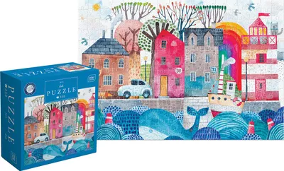 Produktbild von INTERDRUK Puzzle mit Aufklebern Transfer 250 dlks