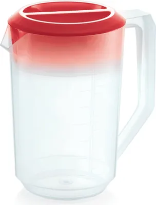 Produktbild von Messbecher mit Deckel, 1,8 L, blau