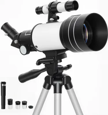 Produktbild von SUGIFT Astronomie Fernrohr für Einsteiger, Aluminiumlegierung, Weiß