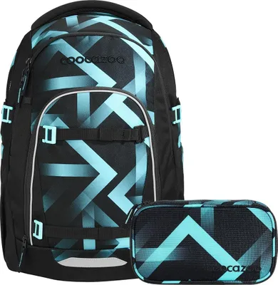 Produktbild von Coocazoo, Schulrucksack-Set MATE Laser Lights 2-teilig