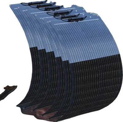 Zdjęcie produktu dla Panel słoneczny, półelastyczny, wysoka wydajność, 600w 6szt 100w